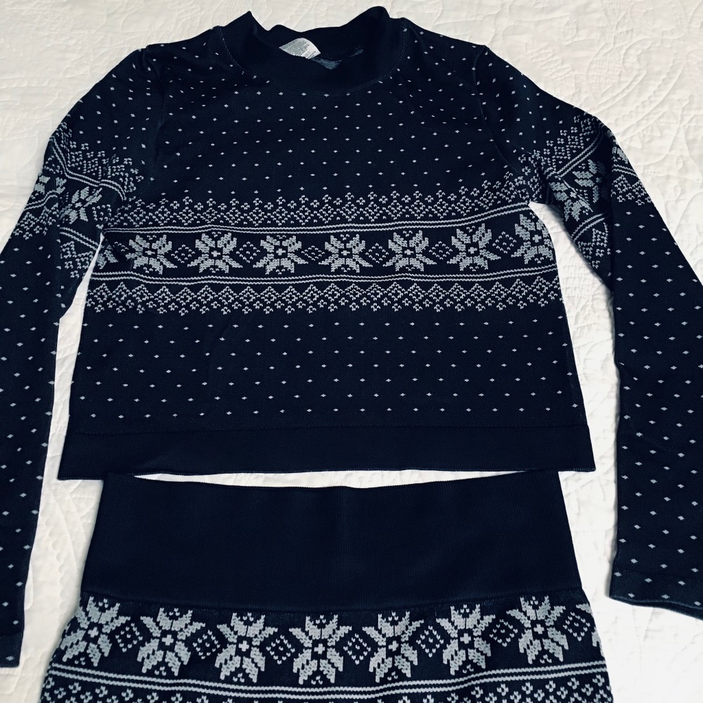 Avia sweater and leggings set, size XL stretchable